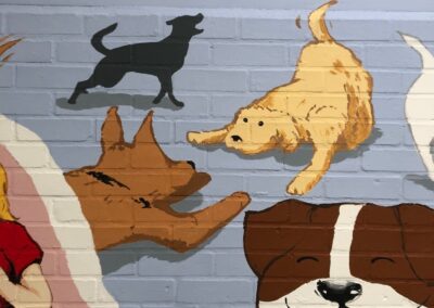 Studio 10 Mural Dogs 13