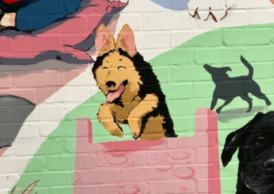 Studio 10 Mural Dogs 10