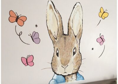 Studio 10 Mural Peter Rabbit 27