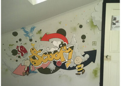 Studio 10 Mural Snoopy 2