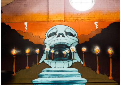Studio 10 Mural Skull 2