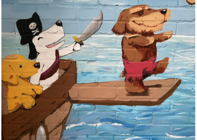 Studio 10 Mural Pirate Dogs 8