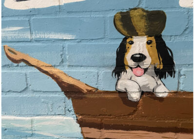 Studio 10 Mural Pirate Dogs 9