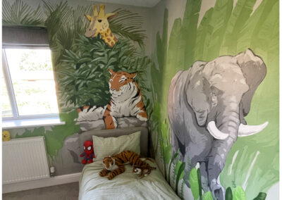 Studio 10 Mural Animals 7