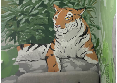 Studio 10 Mural Tiger