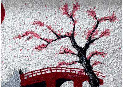 Zen garden wall mural by Studio10